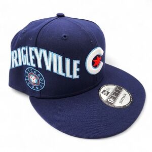 Chicago Cubs Wrigleyville Hat‎ New Era 9Fifty City Connect MLB Snapback Blue NEW
